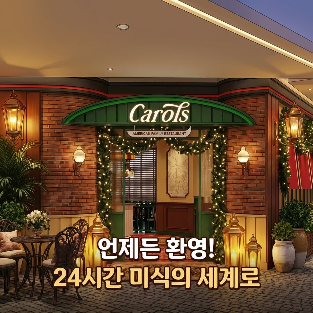 밤낮없이 즐기는 미식! 군산 24시간 패밀리 레스토랑 200% 활용 가이드